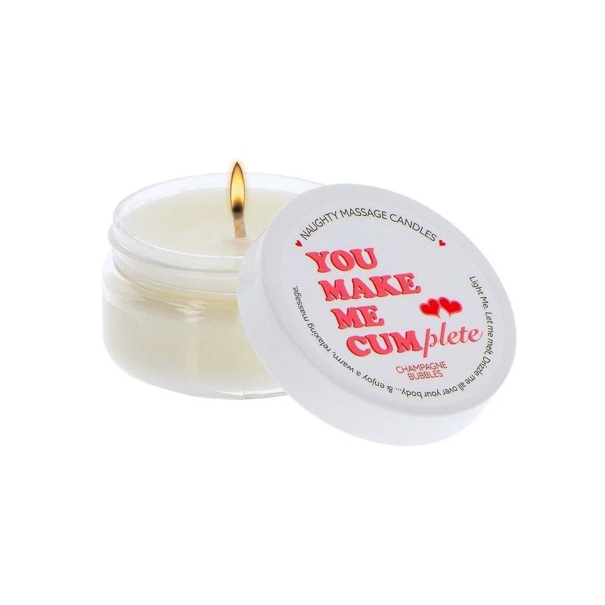 Candela da massaggio Gusto Champagne