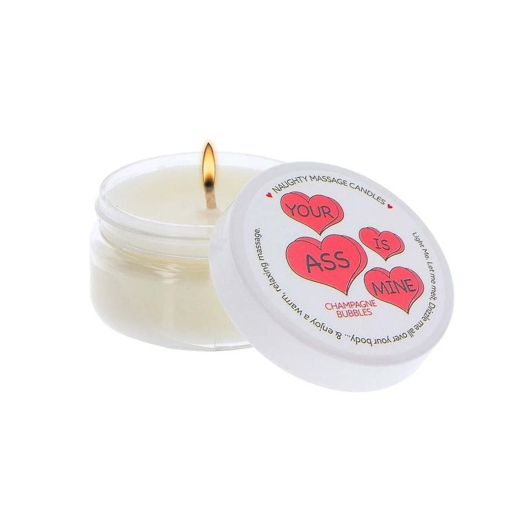 Candela da massaggio Gusto Champagne