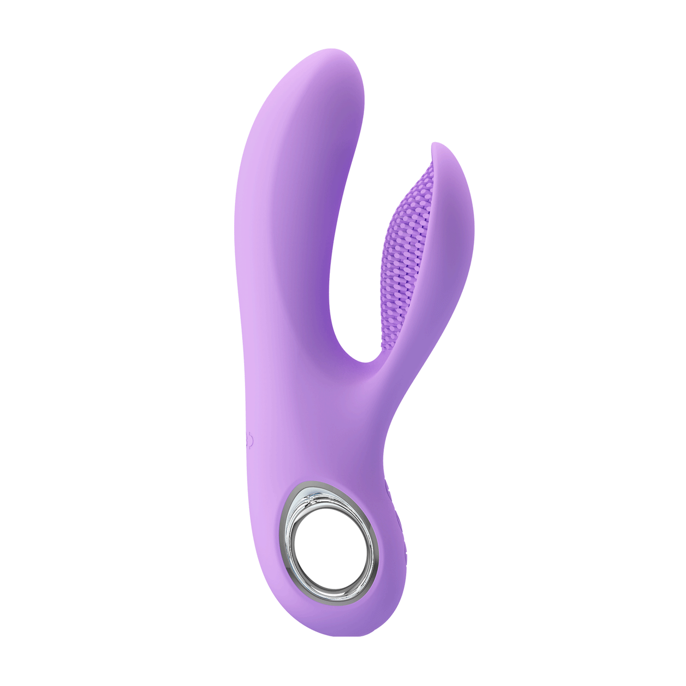 Canrol Silicone Rabbit Vibrator with 7 different vibration modes - Hypoallergenic, Rechargeable, Lilac