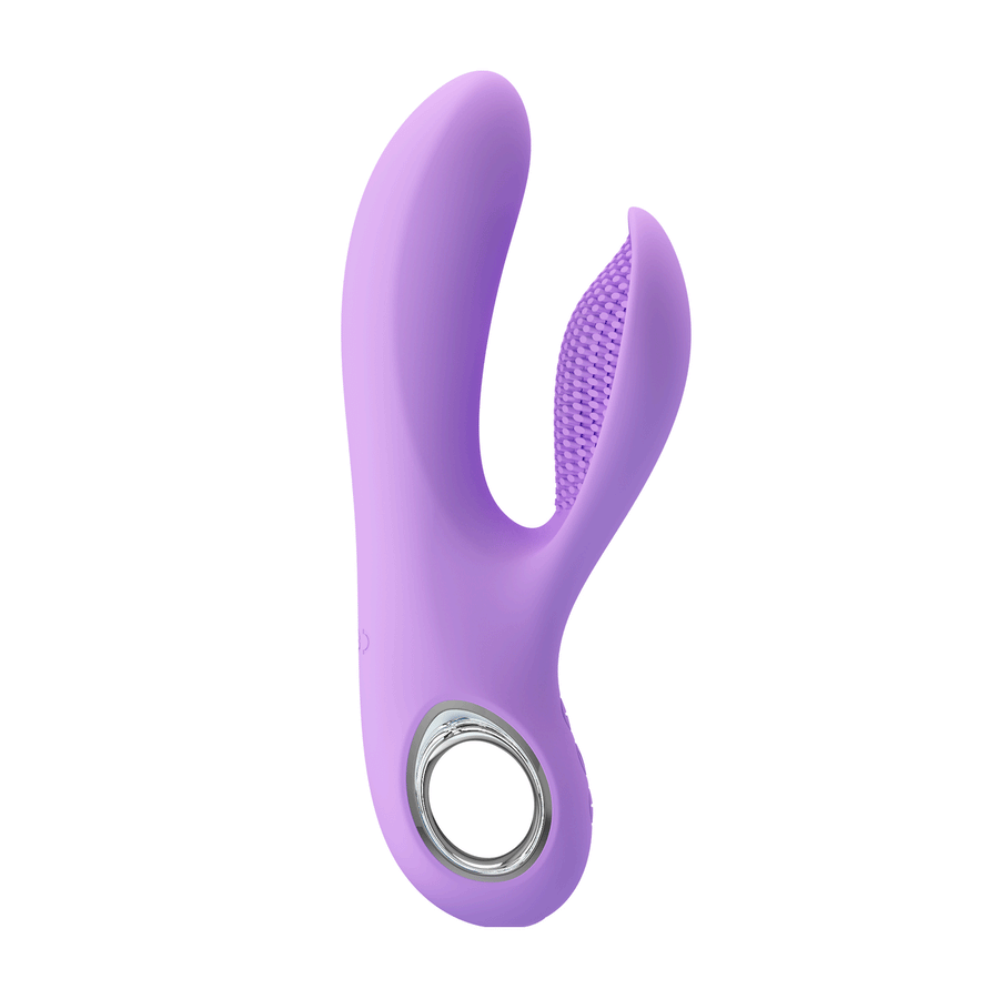 Canrol Vibratore Rabbit in Silicone con 7 modalità di vibrazione