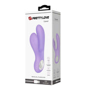 Canrol Vibratore Rabbit in Silicone con 7 modalità di vibrazione