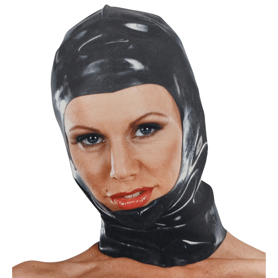 Open latex hood
