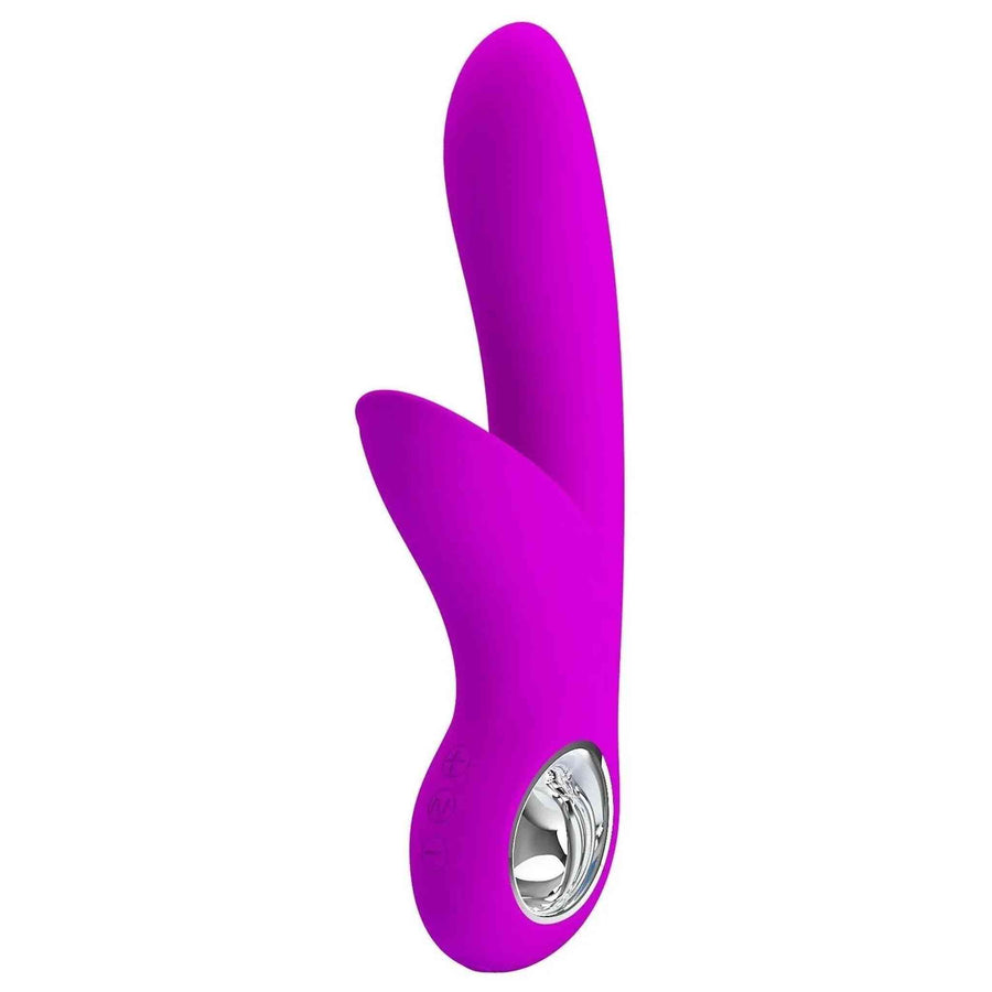 Carol Rabbit Vibrator With Wide Clitoral Stimulator