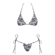 Carribella Bikini Zebra by Obsessive