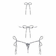 Carribella Bikini Zebra by Obsessive