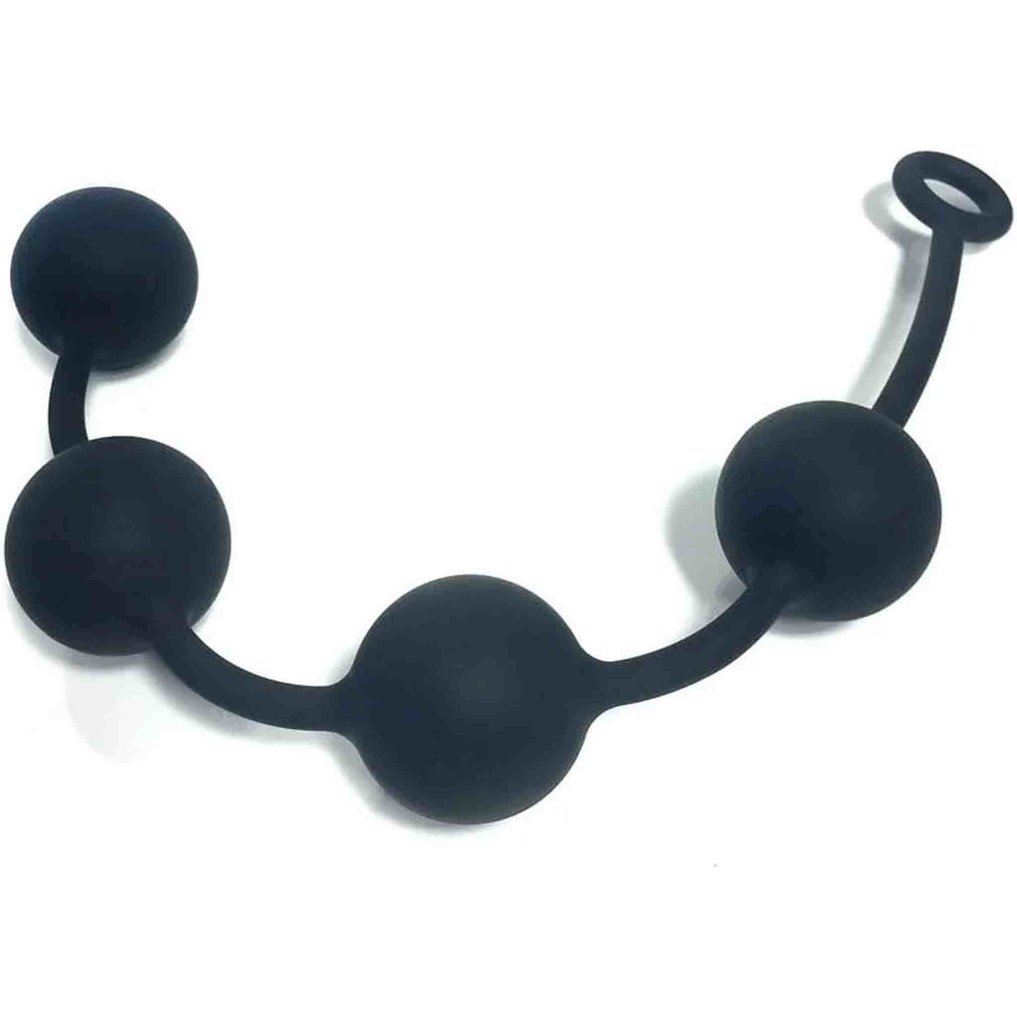 Catena Anale lunga 40 cm, 5 cm, peso totale 325 gr. 100% silicone