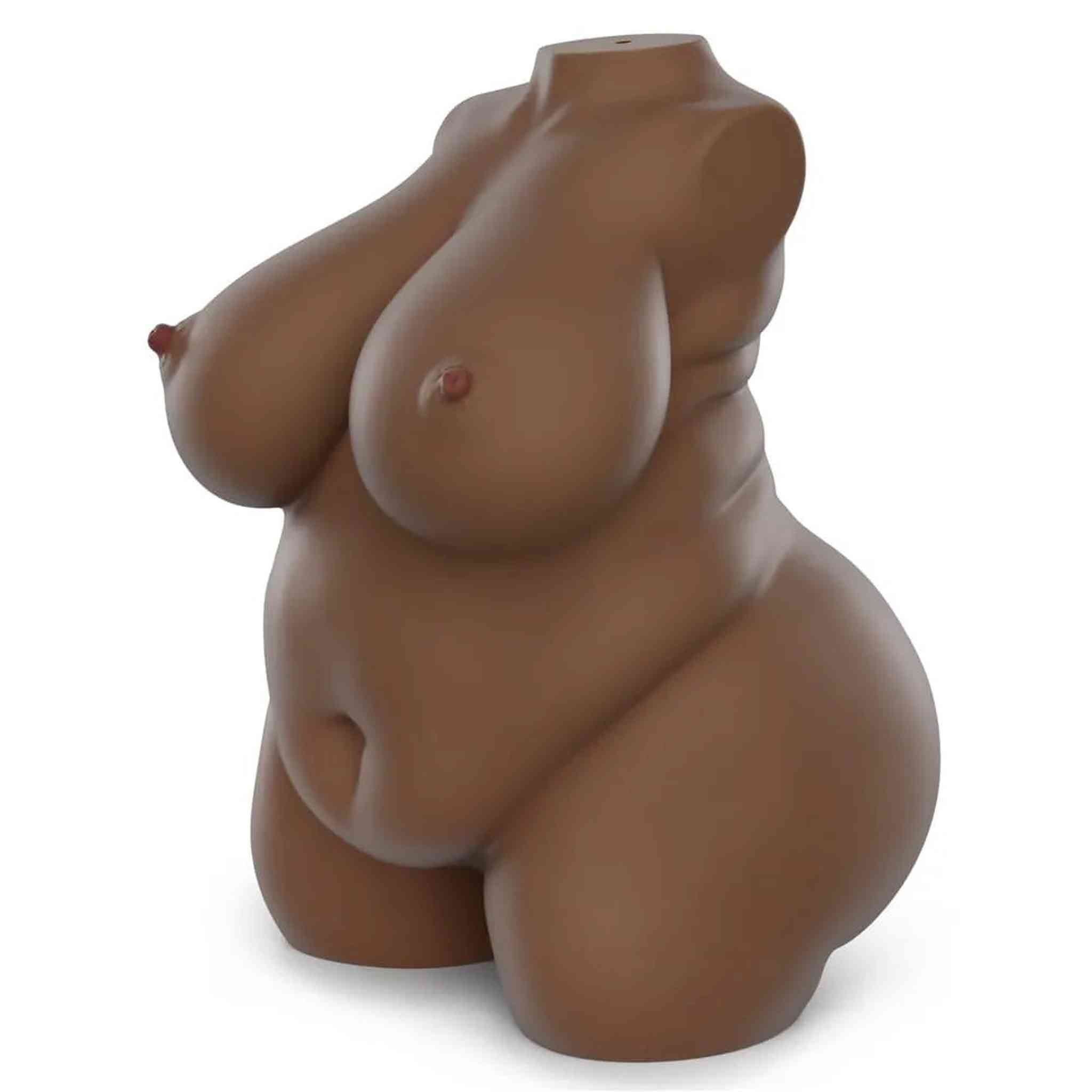 Chubby Torso Donna Realistico Formosa & Sensuale