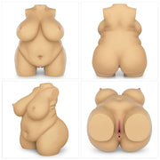 Chubby Torso Donna Realistico Formosa & Sensuale