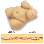Chubby Torso Donna Realistico Formosa & Sensuale