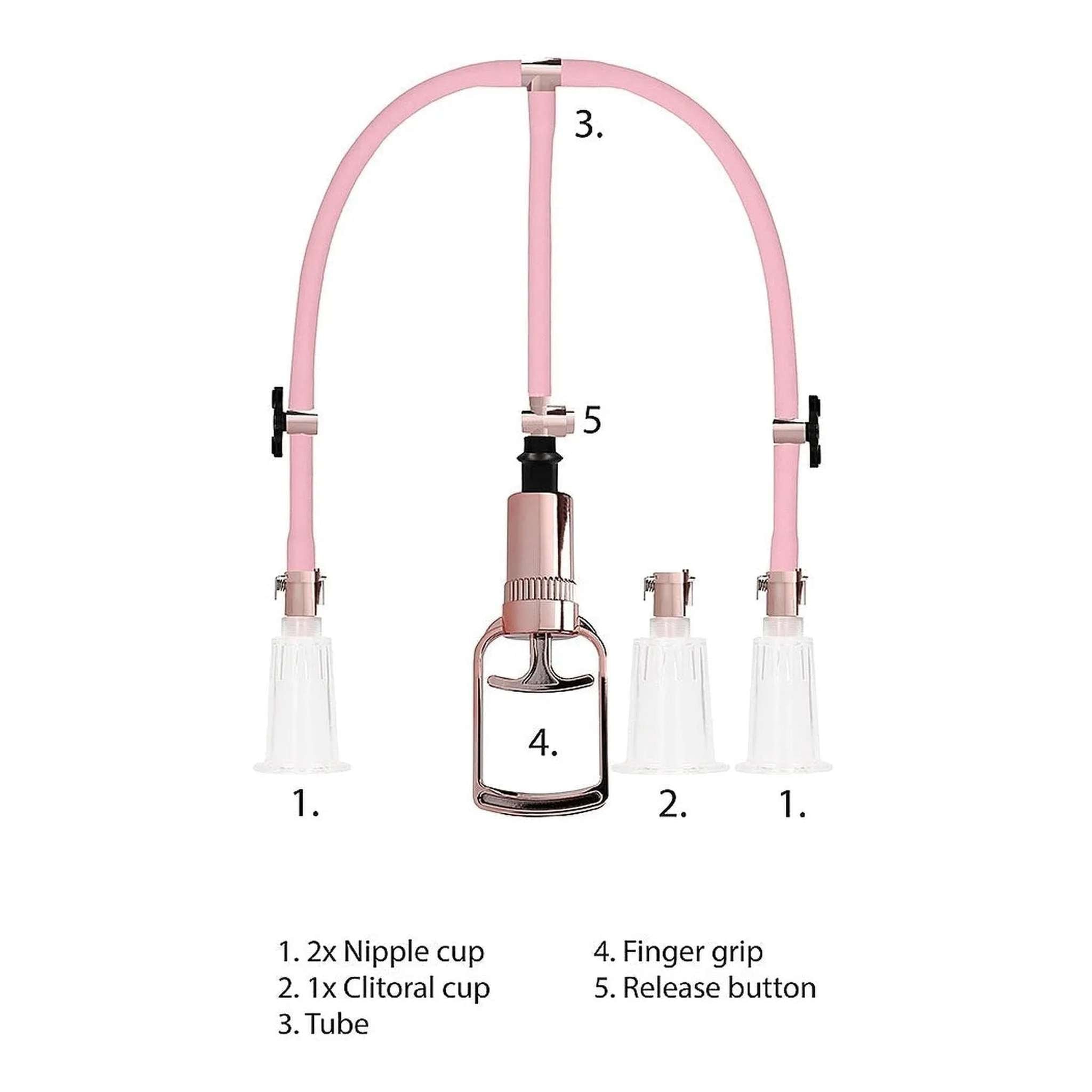 Clitoral & Nipple Pump Set