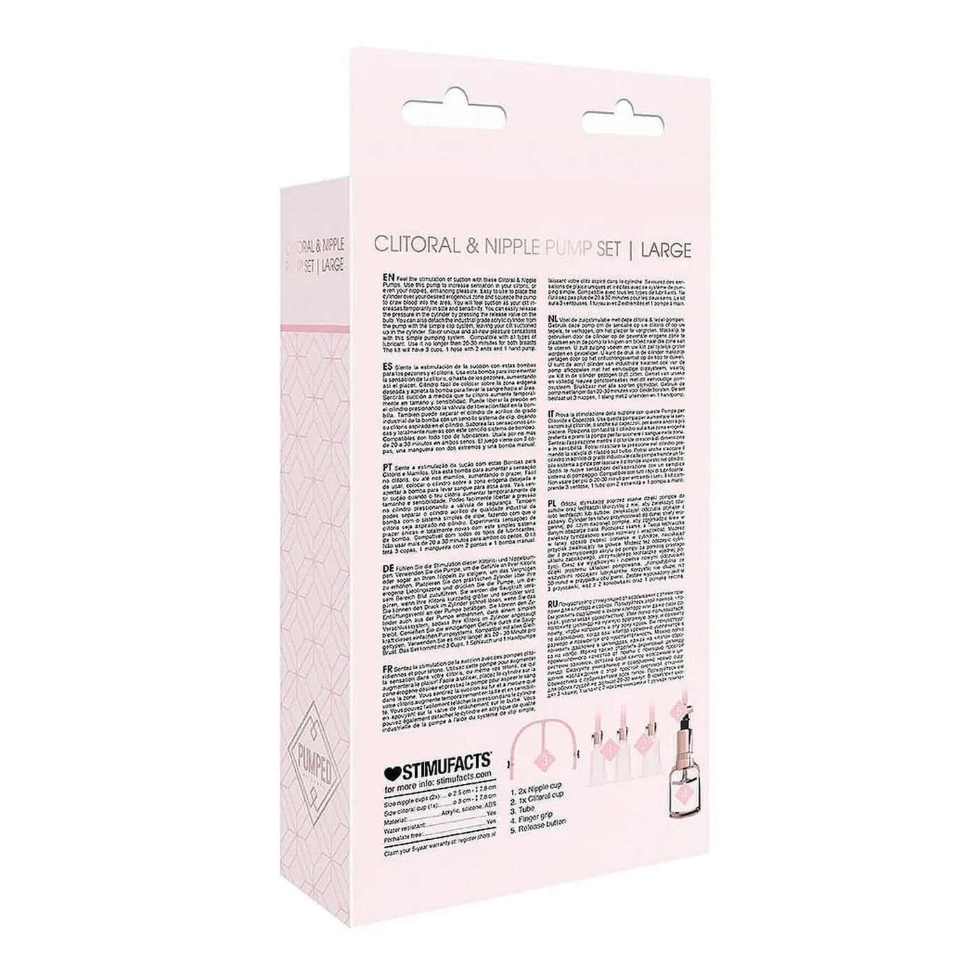 Clitoral & Nipple Pump Set