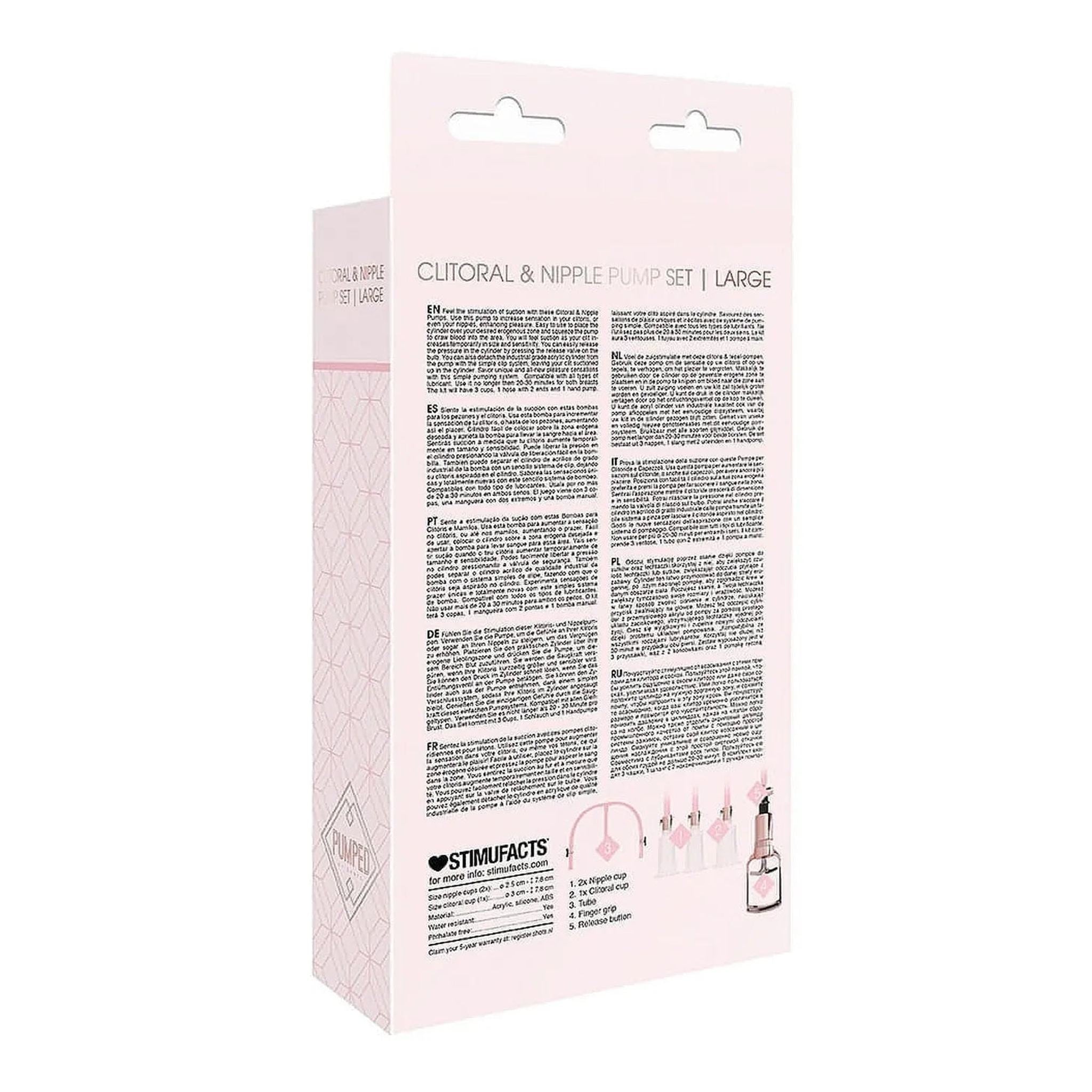 Clitoral & Nipple Pump Set