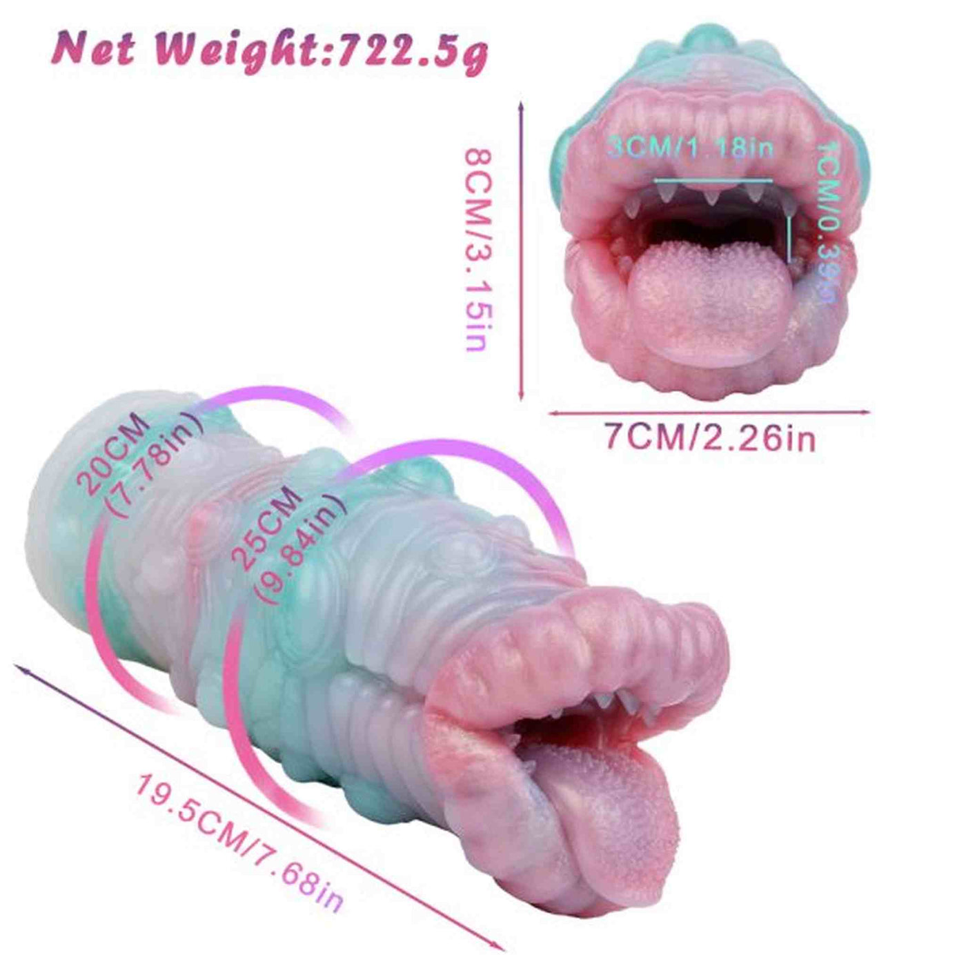 Colorful sea slug fantasy masturbations