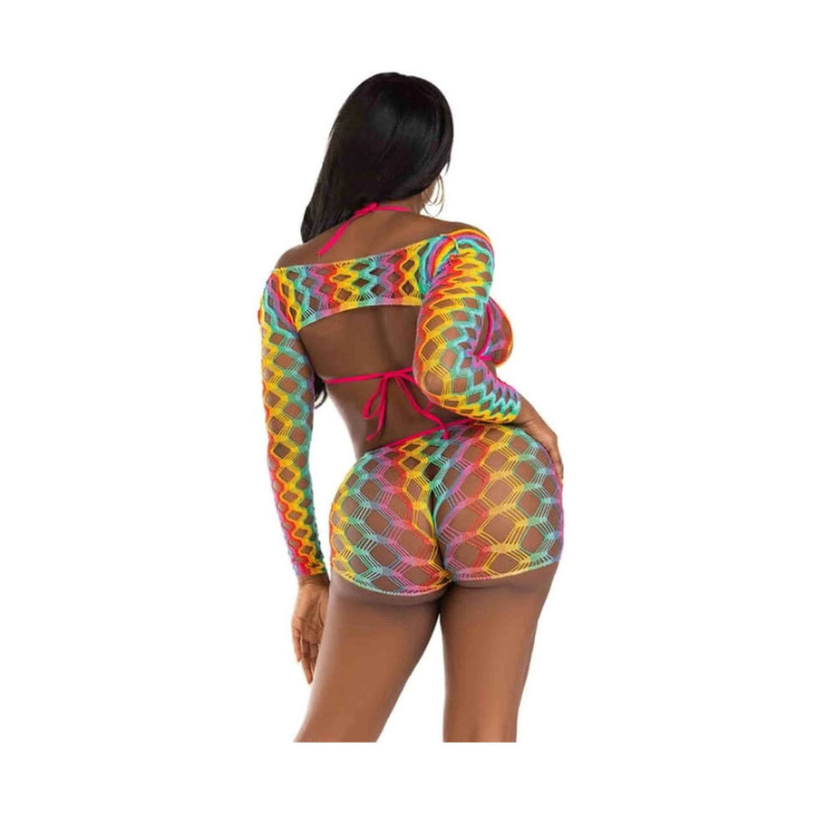 Completino Multicolor a Rete - 3 Pezzi