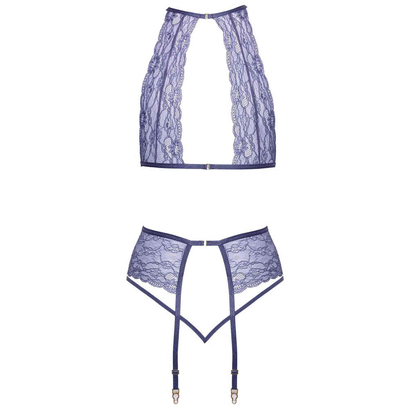 Completino Sexy 3 Pezzi Lavanda