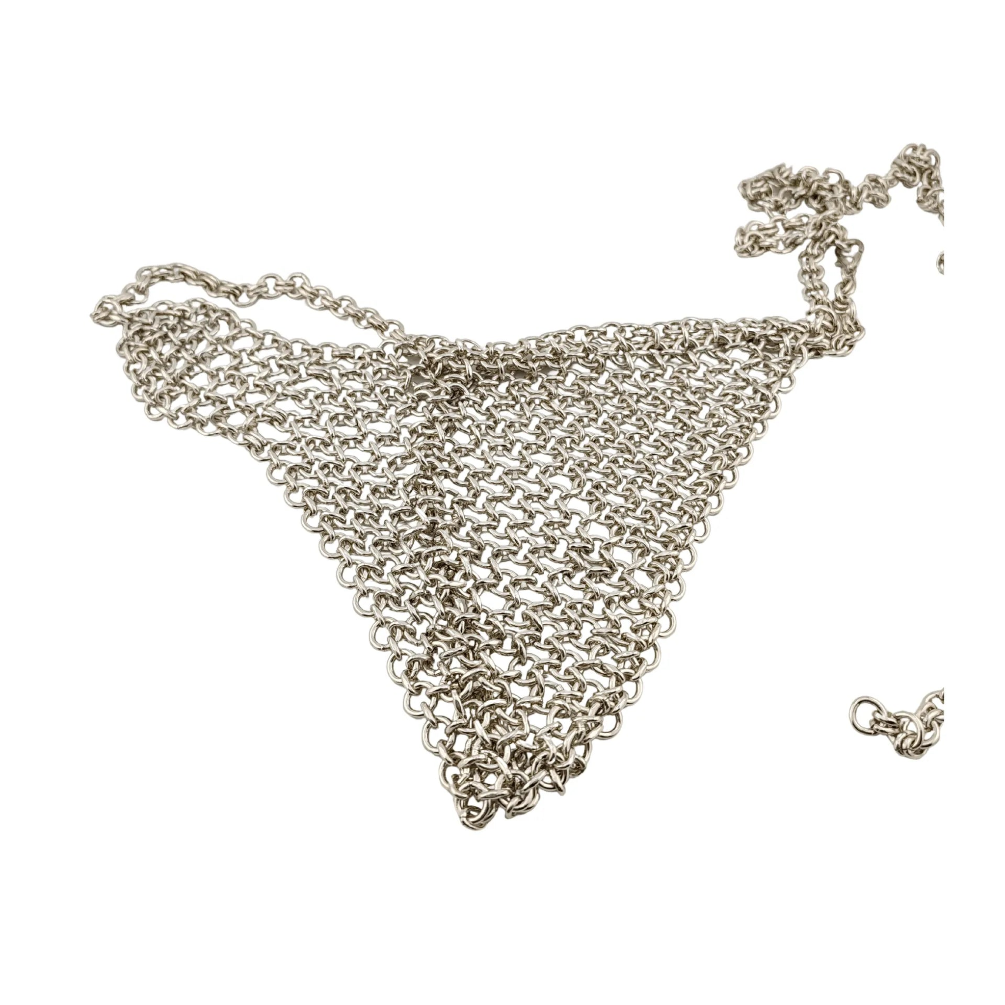 Completino Sexy Metallo Due Pezzi