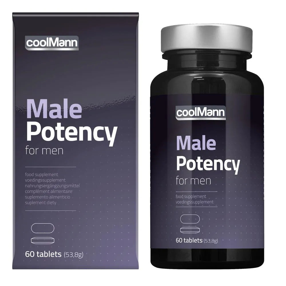 CoolMann Potency Tabs 60pcs - GoEstasy