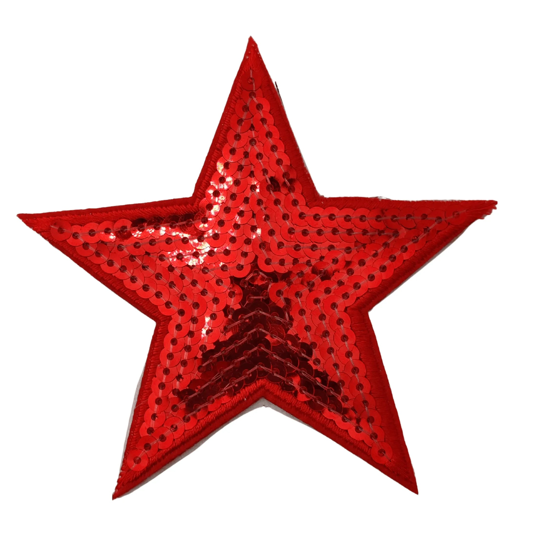 Copricapezzoli rossi a forma di stella