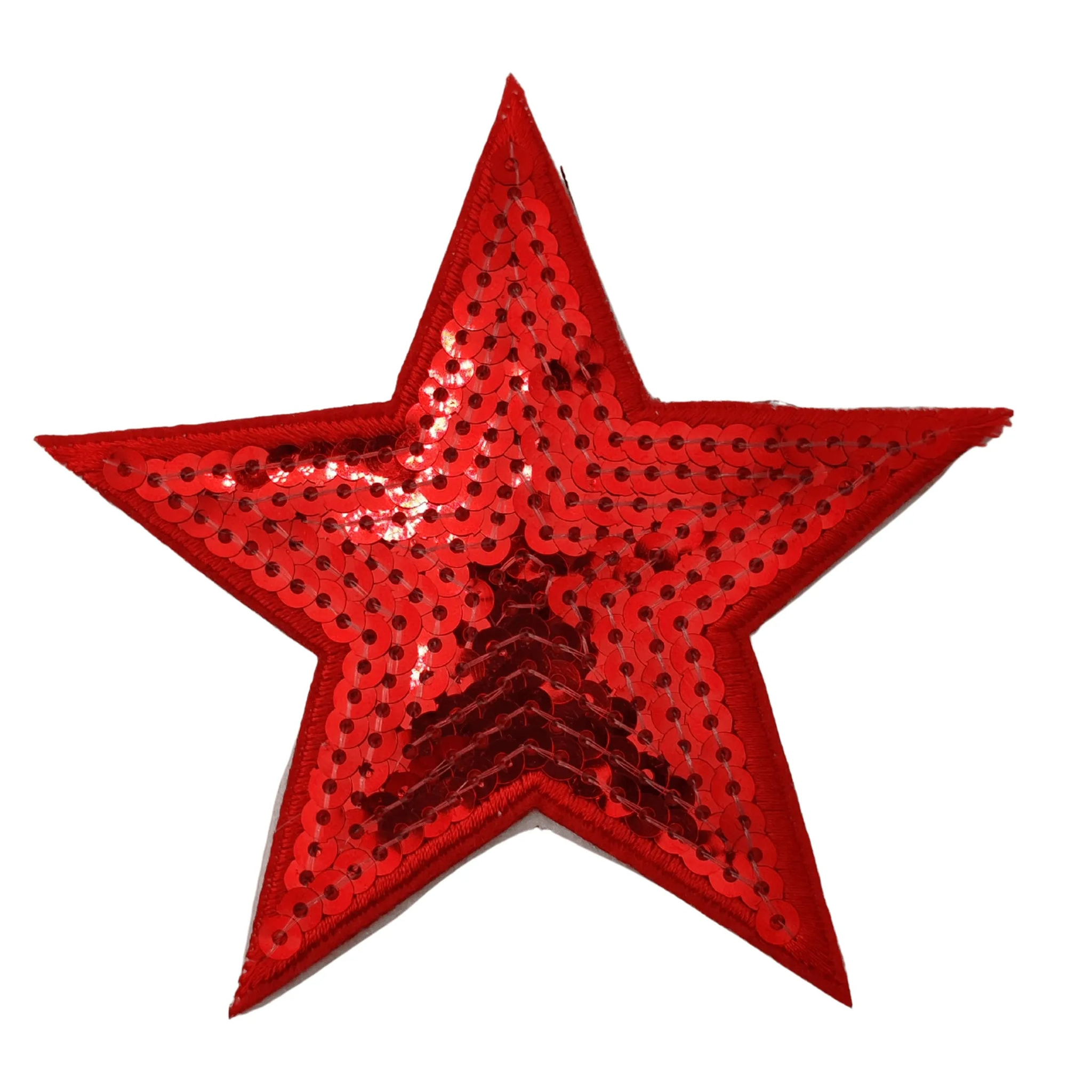 Copricapezzoli rossi a forma di stella
