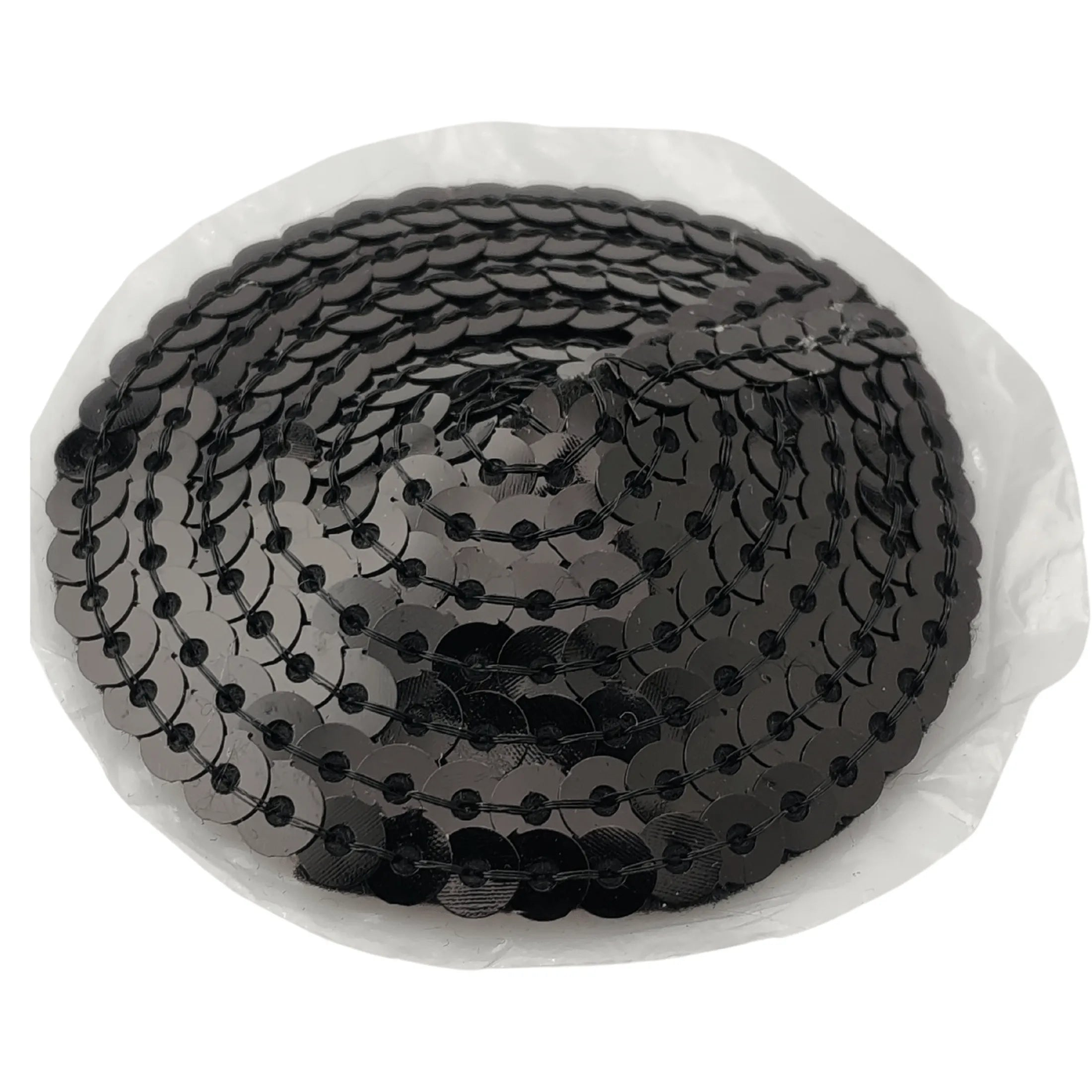 Copricapezzoli tondi neri