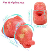 Coral spirit koi silicone masturbations