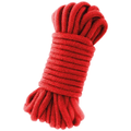 Kinbaku Bondage Rope - 100% Cotton, 10 meters, Red