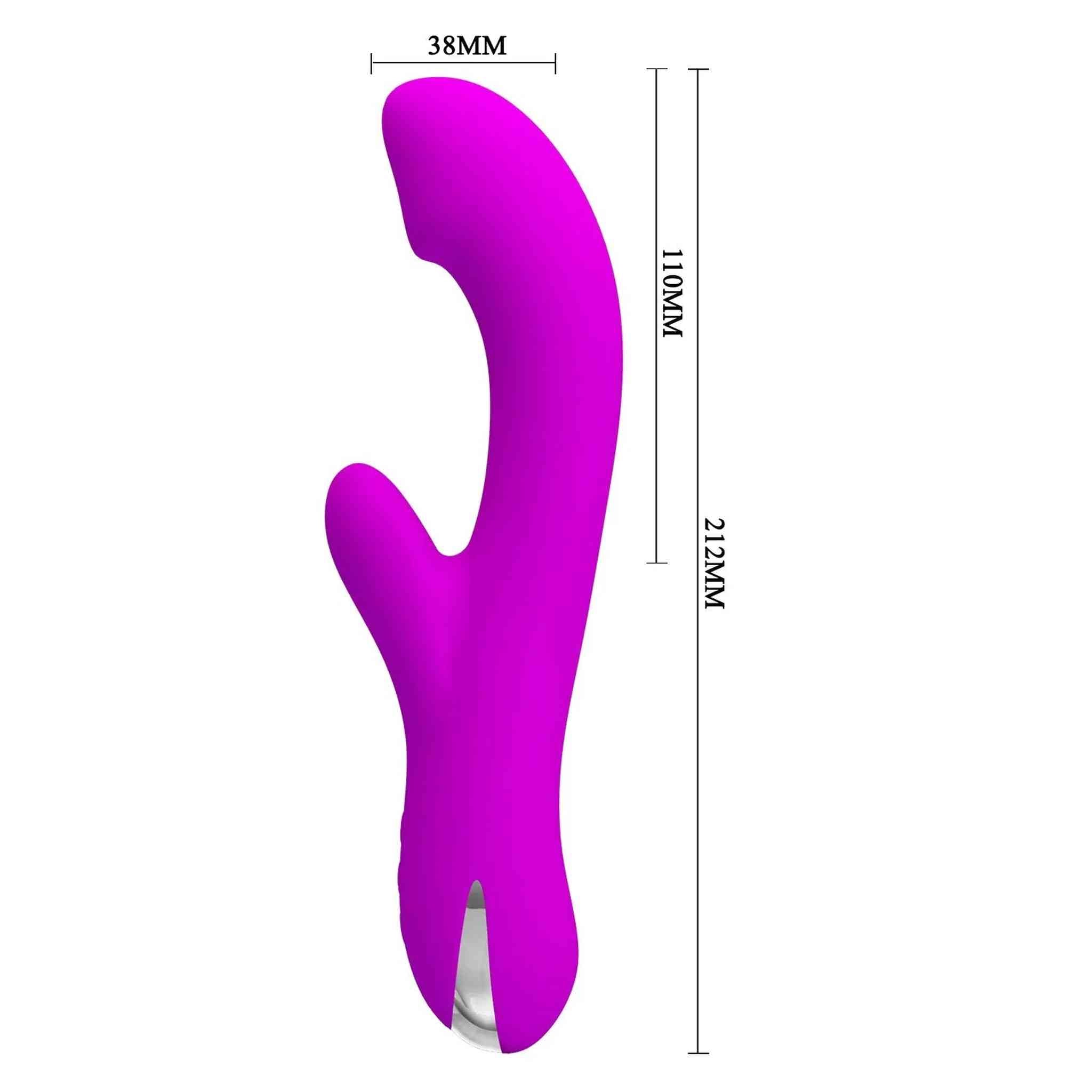 Cornelius Vibratore Rabbit Riscaldante 48° e 12 diverse vibrazioni