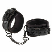 Coutre Cuffs - Polsiere regolabie nero lucido