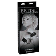 Coutre Cuffs - Polsiere regolabie nero lucido