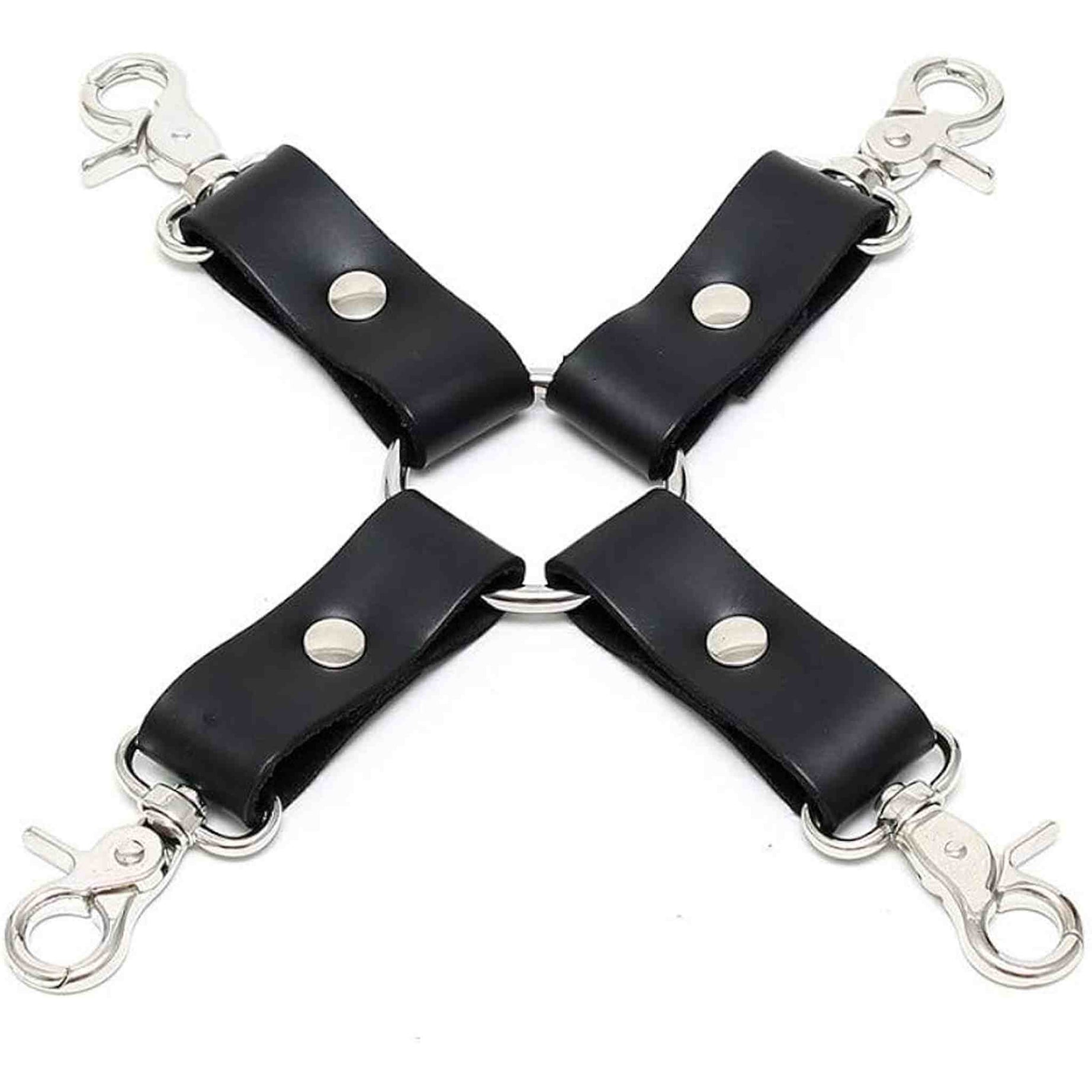 Croce di Hogtie con 4 ganci per Cavigliere e Polsiere