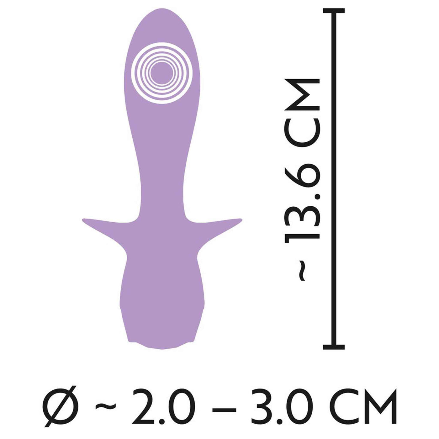 Cuties Mini Vibratore 13.6 cm
