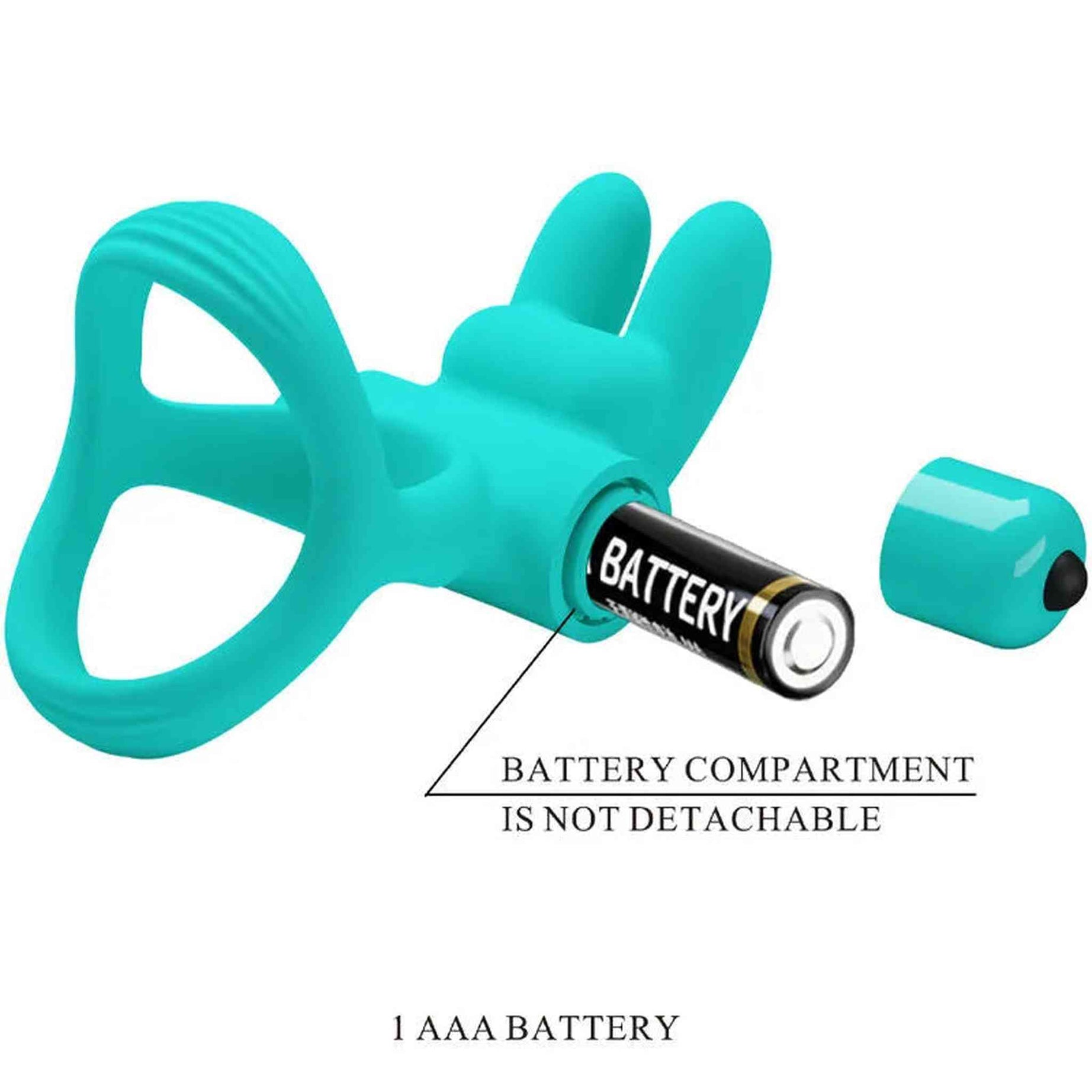 Dante Anello Vibrante Doppio con Coniglietto Clitorideo