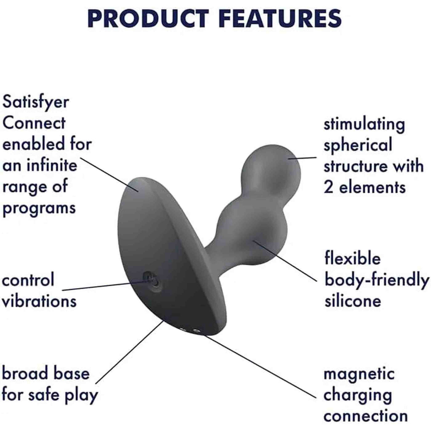 Deep Diver Vibrating Anal Plug