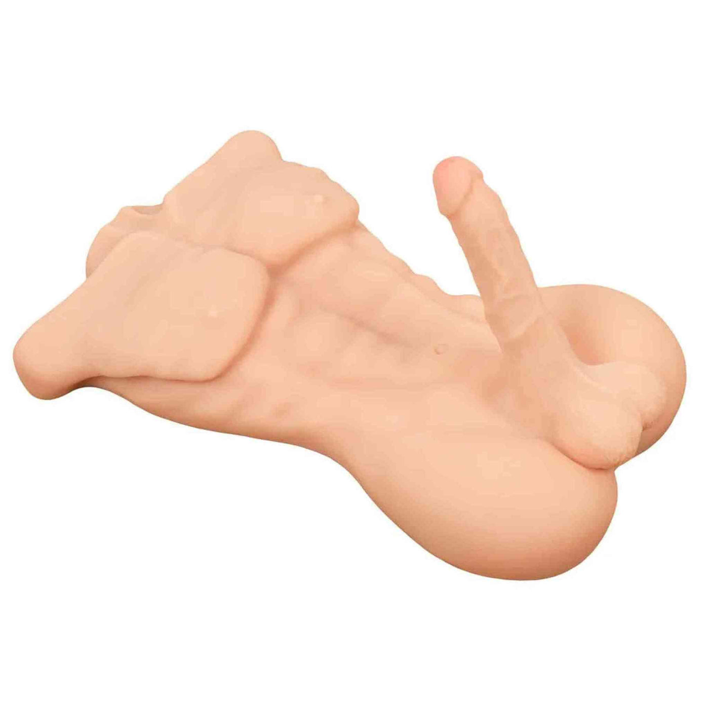 Deluxe Torso Uomo Muscoloso Super Realistico con dildo 52 x 34 cm