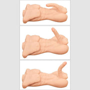 Deluxe Torso Uomo Muscoloso Super Realistico con dildo 52 x 34 cm
