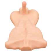 Deluxe Torso Uomo Muscoloso Super Realistico con dildo 52 x 34 cm