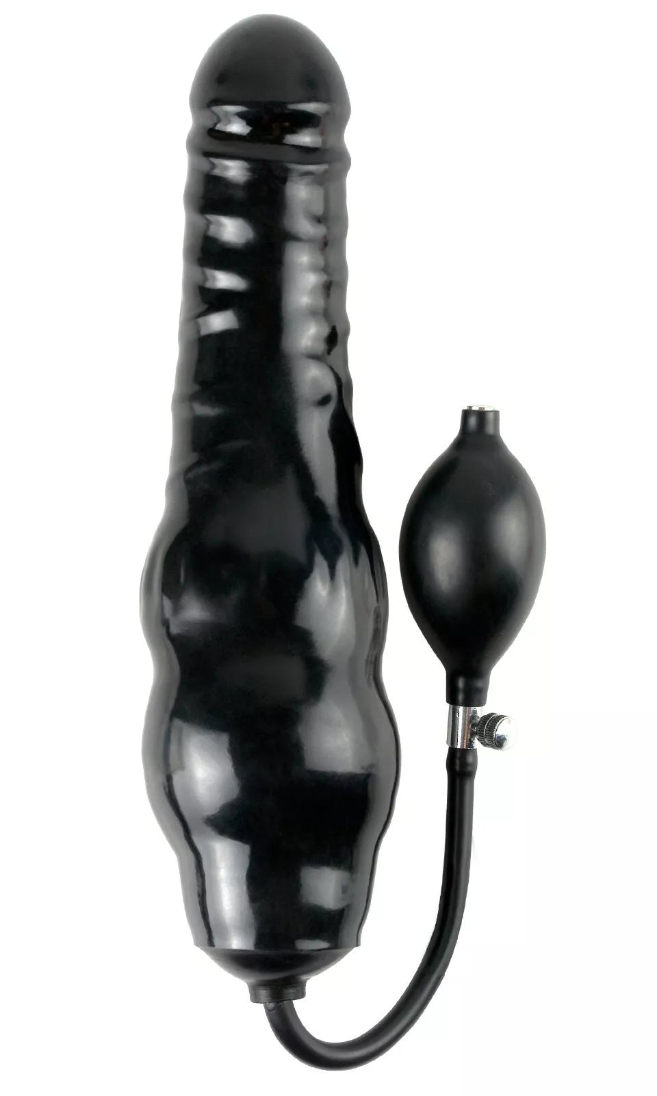 Dildo Anale Nero Gonfiabile