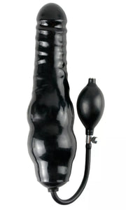 Dildo Anale Nero Gonfiabile