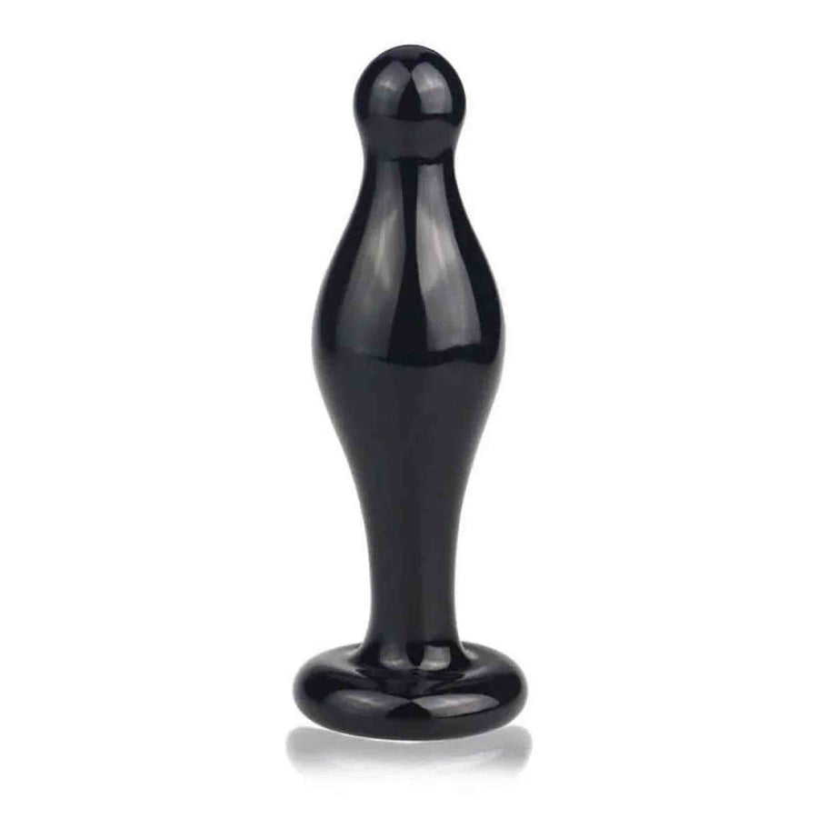 Dildo Anale in Vetro a Diametro Graduale