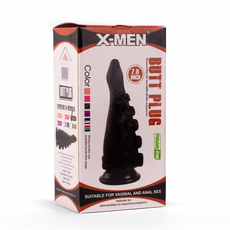 Dildo Con Texture A Ventosa Deep Suction