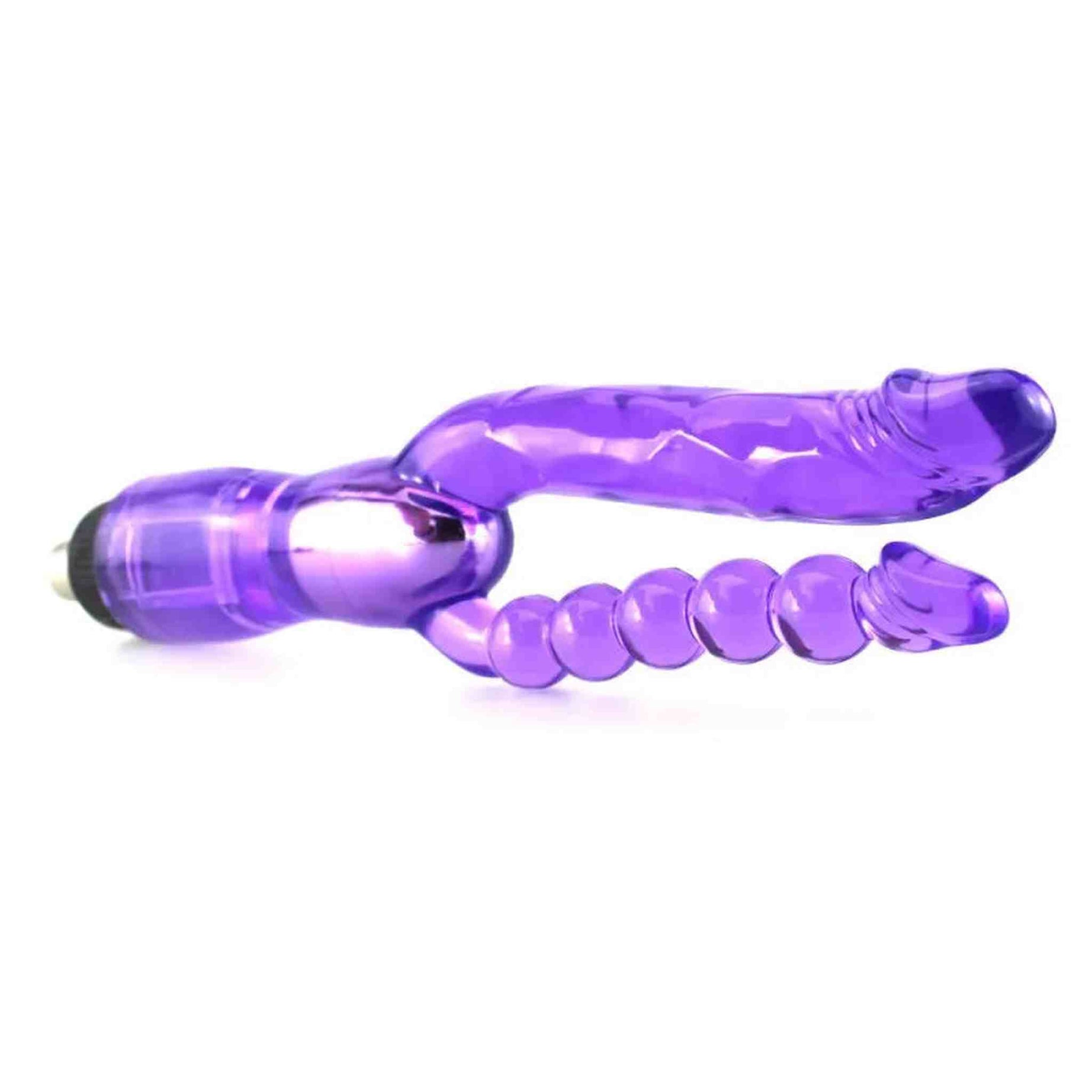 Dildo Doppio Anale/Vagine per aggancio a Love Machine