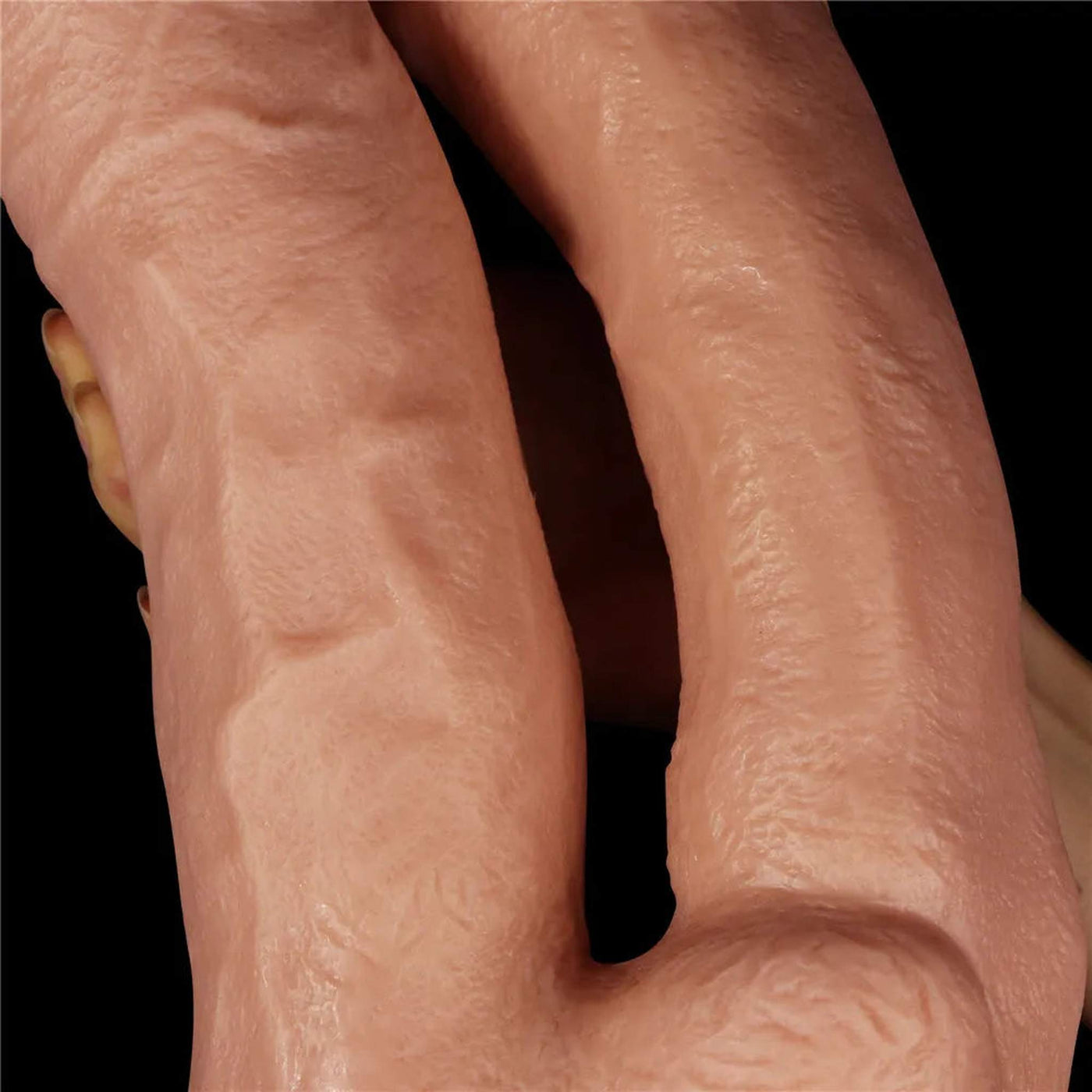 Dildo Doppio Con Ventosa 30-33 cm. Ø 5.5-6.8 cm