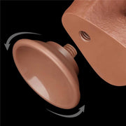 Dildo Mulatto Scappellabile da 20 cm
