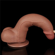 Dildo Mulatto Scappellabile da 20 cm