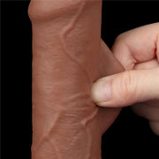 Dildo Mulatto con Pelle Scorrevole 7″