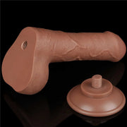Dildo Mulatto con Pelle Scorrevole 7″