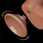 Dildo Mulatto con Pelle Scorrevole 7″