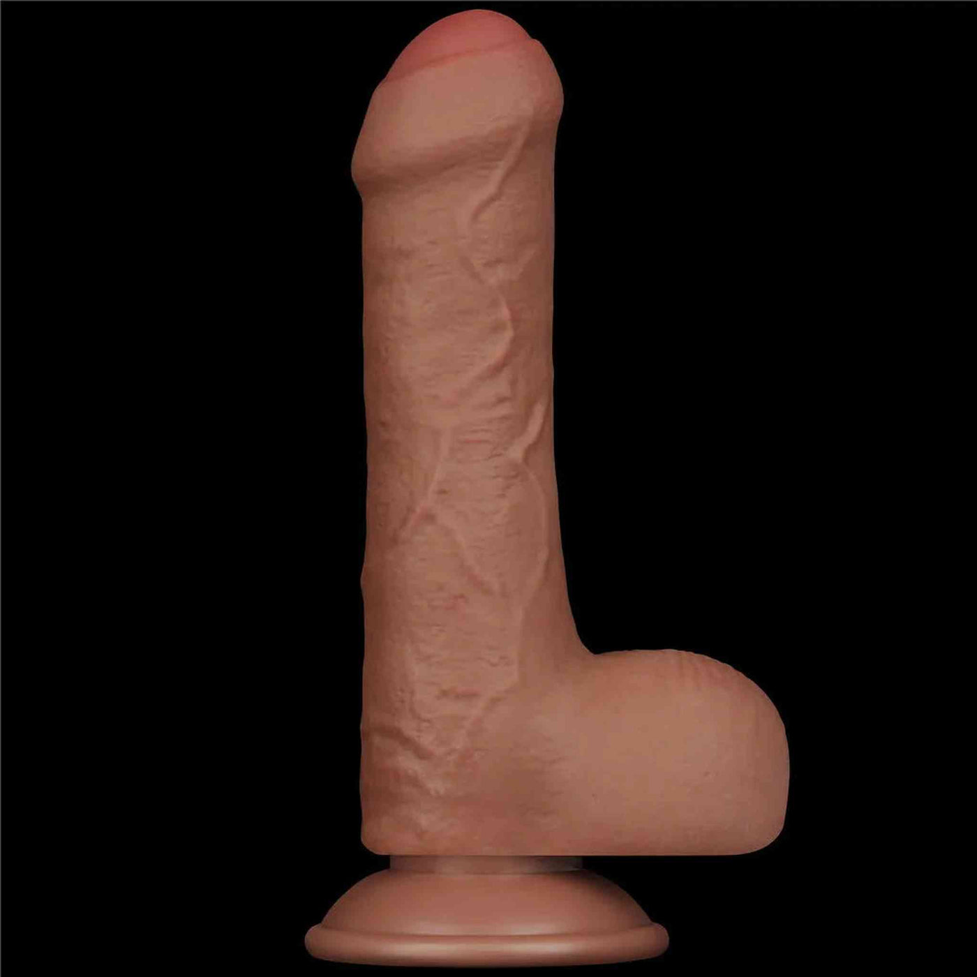 Dildo Mulatto con Pelle Scorrevole 7″