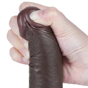 Dildo Nero Scappellabile come un Pene Vero 7.5″