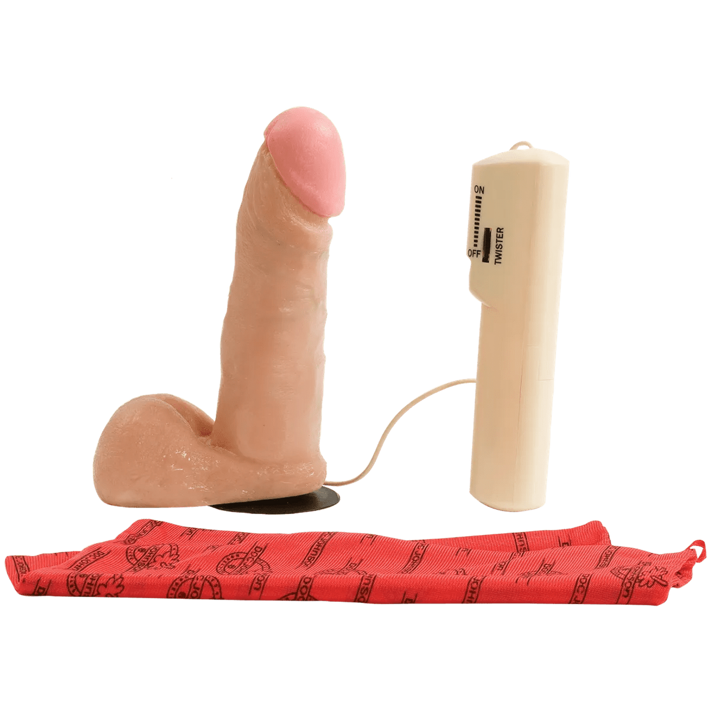 Doc Johnson The Rotating Realistic Cock 8 inch. Flesh